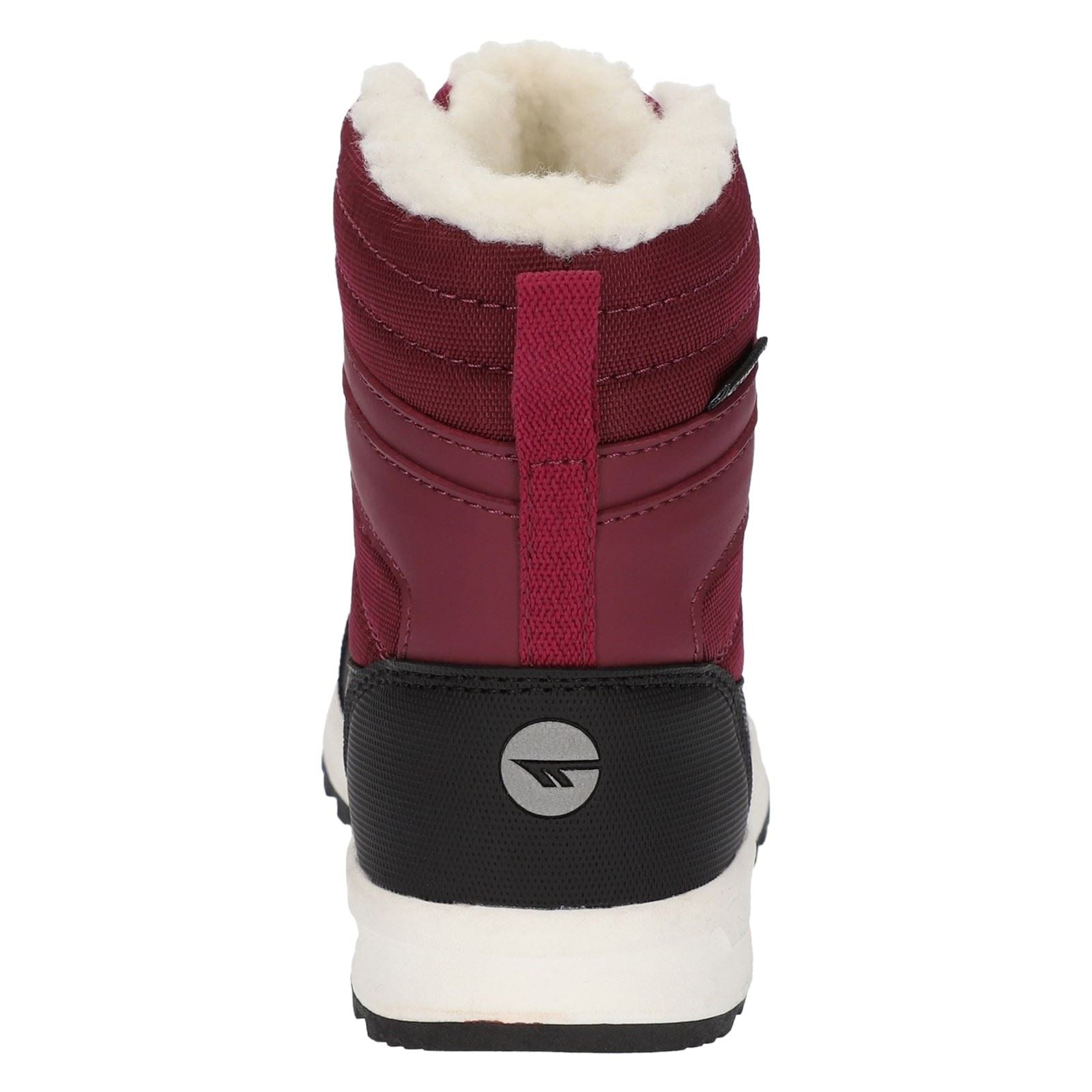 Hi-Tec Leo Nylon Bottes Mi-mollet D'hiver Unisexe Pour Enfant, Baie