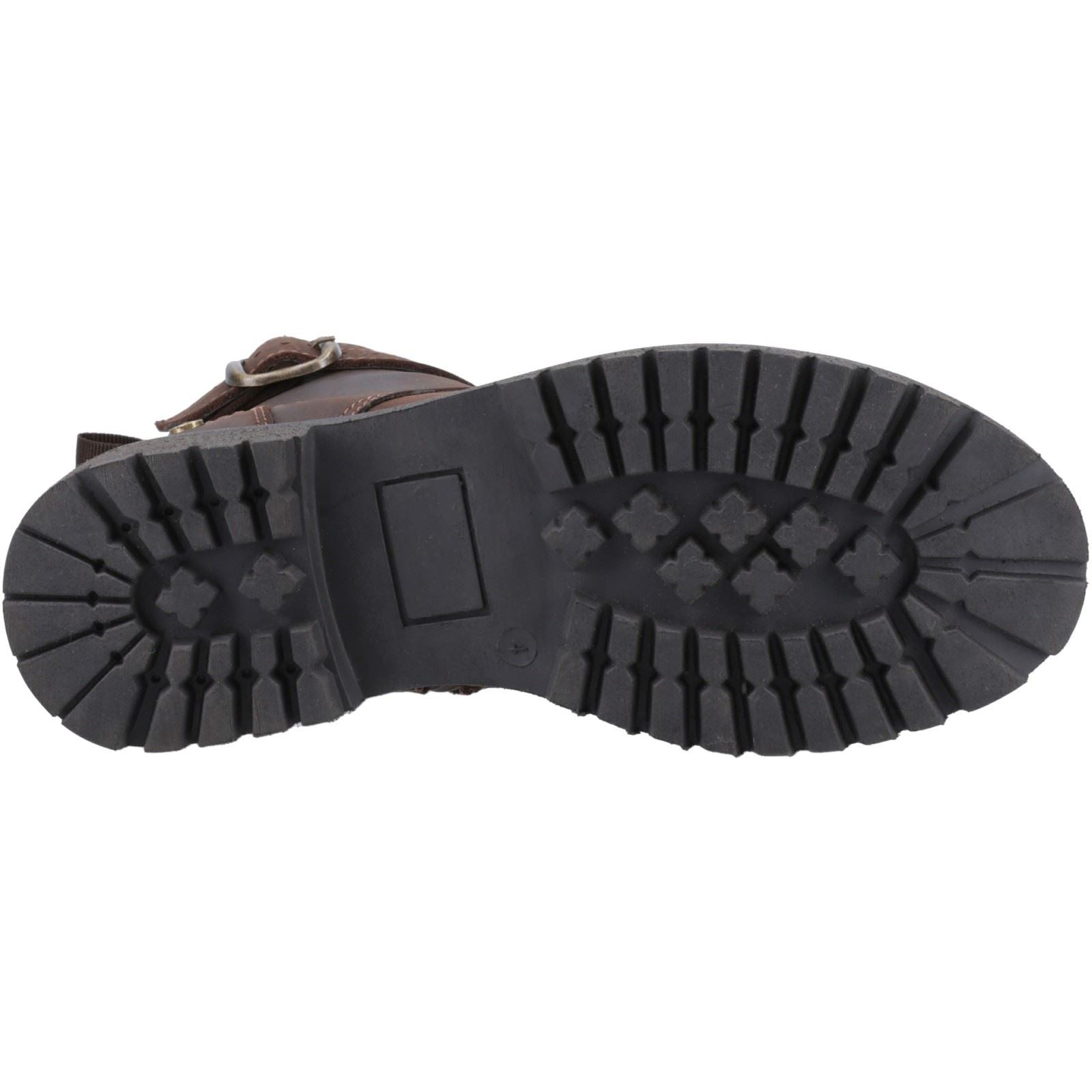 Hush Puppies Wanda Bottes En Cuir Marron Pour Femmes