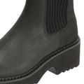 TOMS Millie Bottes Noires En Nubuck Pour Femmes