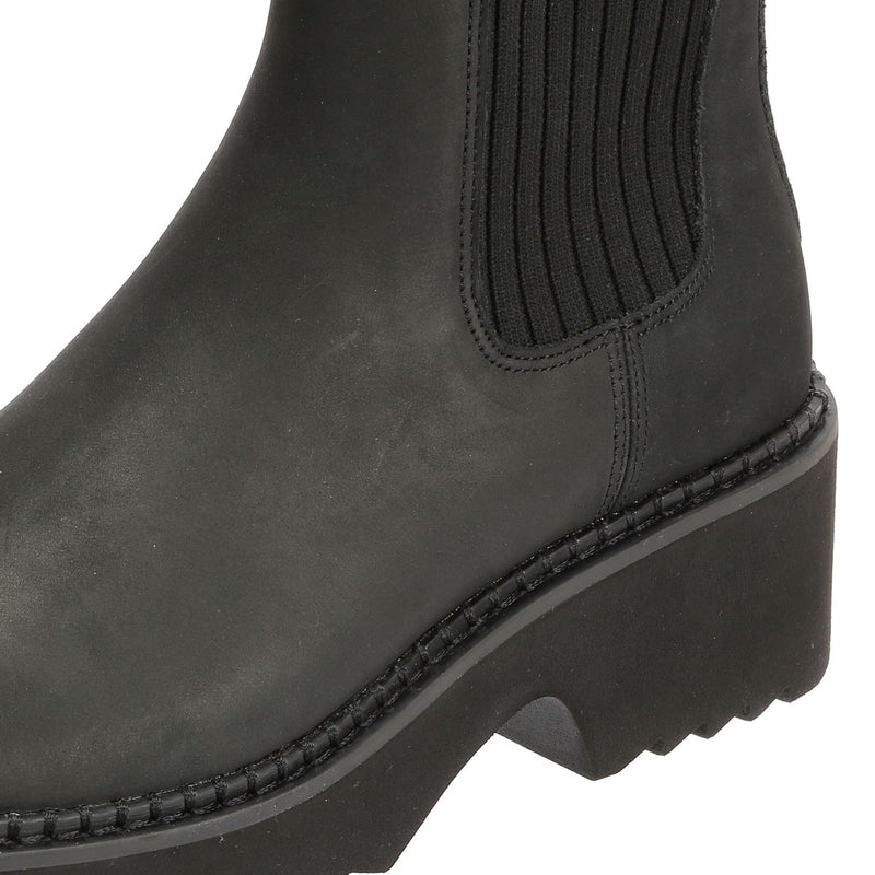 TOMS Millie Bottes Noires En Nubuck Pour Femmes