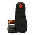 FitFlop GEN-FF Fisherman Sandales En Cuir Pour Femmes, Marron