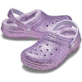 Crocs Classic Lined Sabots Violets En Mousse Thermoplastique Unisexe Pour Enfants