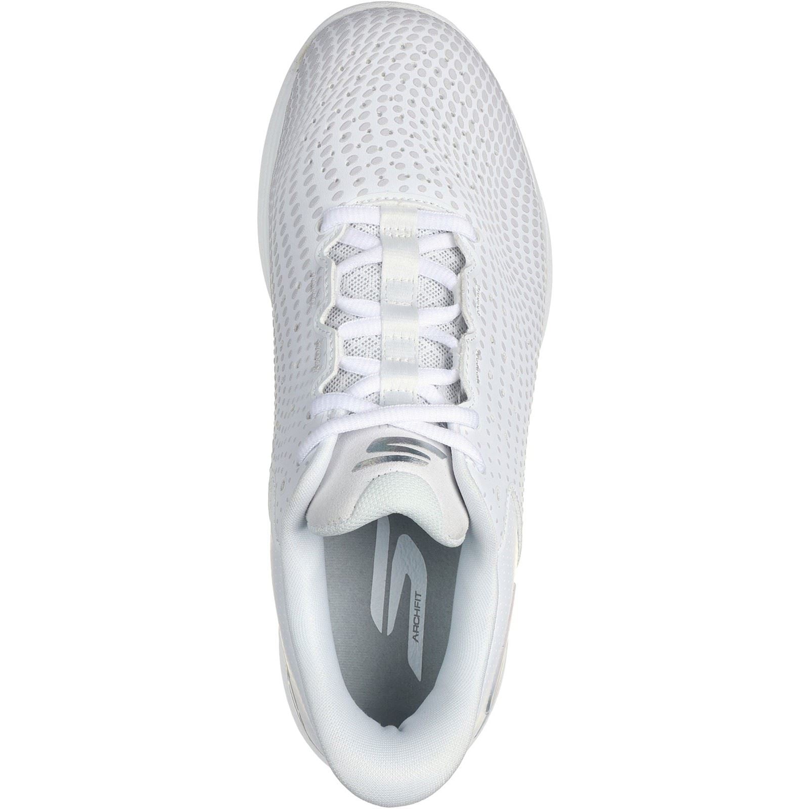 Skechers Performance Slip-ins Relaxed Fit Viper Court Reload Baskets Blanches En Polyuréthane Pour Femme