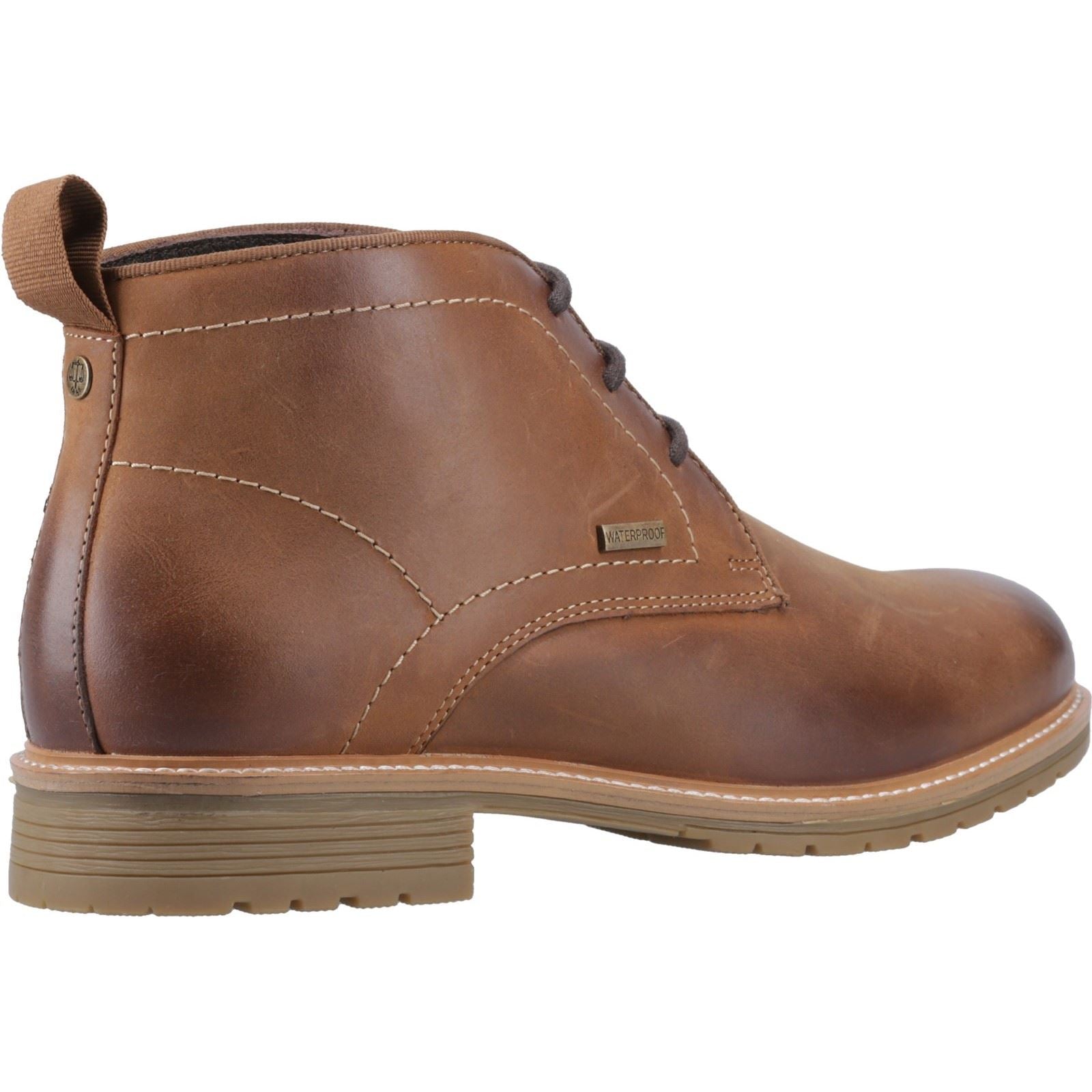 Hunter Jura Bottes Pour Homme En Cuir Marron Foncé