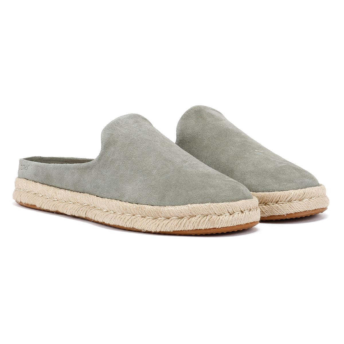 TOMS Santiago Sabots Pour Hommes En Suède Gris