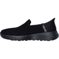 Skechers GO WALK Joy Vela Baskets Noires Pour Femmes En Toile