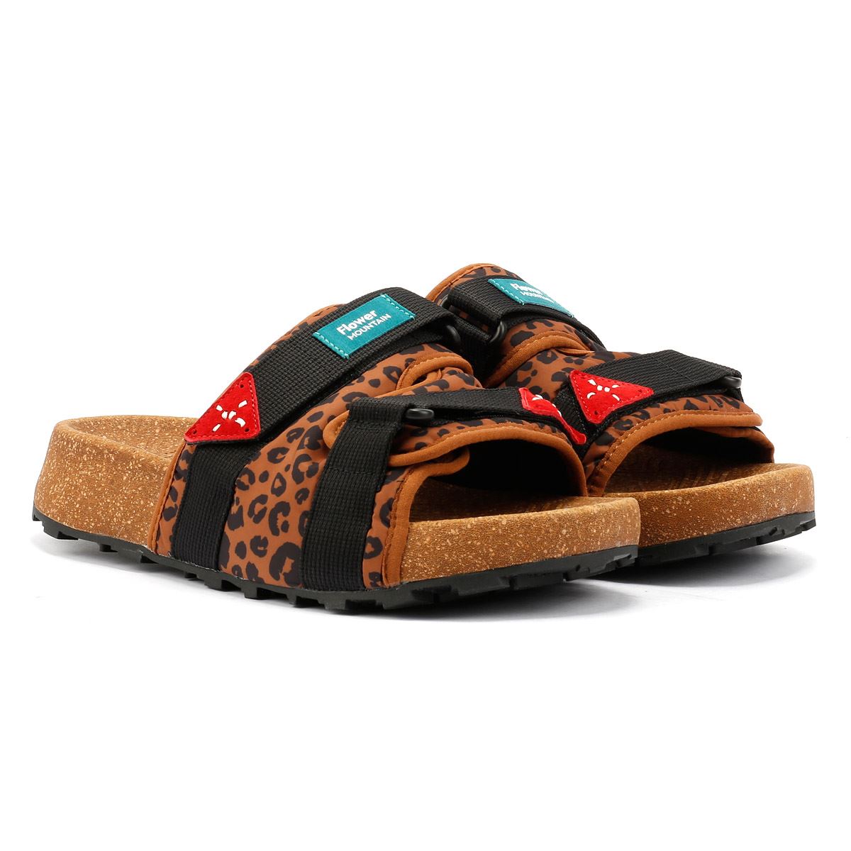 Flower Mountain Niwa Sandale en Nylon Marron