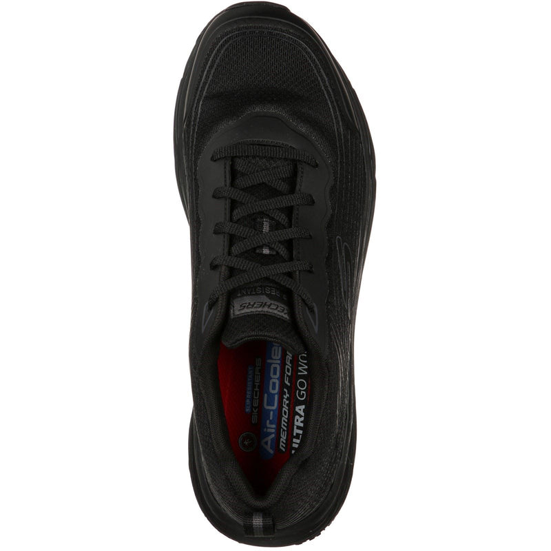Skechers Workwear Skechers Work Relaxed Fit Baskets De Sécurité Noires Pour Hommes En Textile