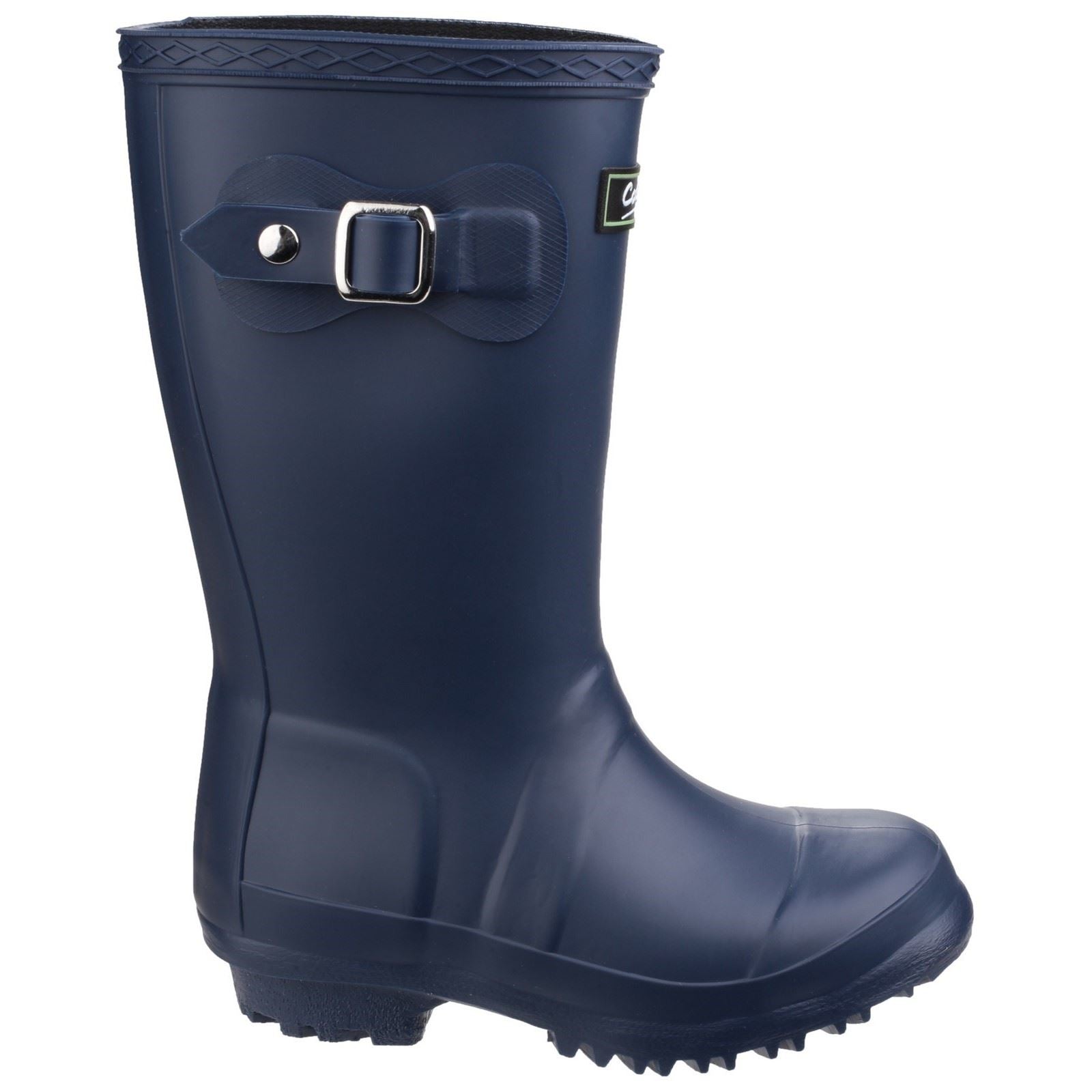 Cotswold Buckingham Bottes En Caoutchouc Bleu Marine En Pvc