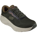 Skechers D'Lux Walker 2.0 Baskets Pour Hommes En Synthétique Olive/Orange