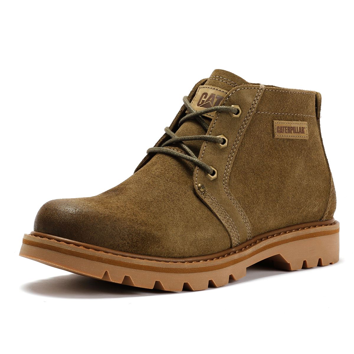 Caterpillar Grader Chukka Bottes Brunes Pour Hommes En Suède