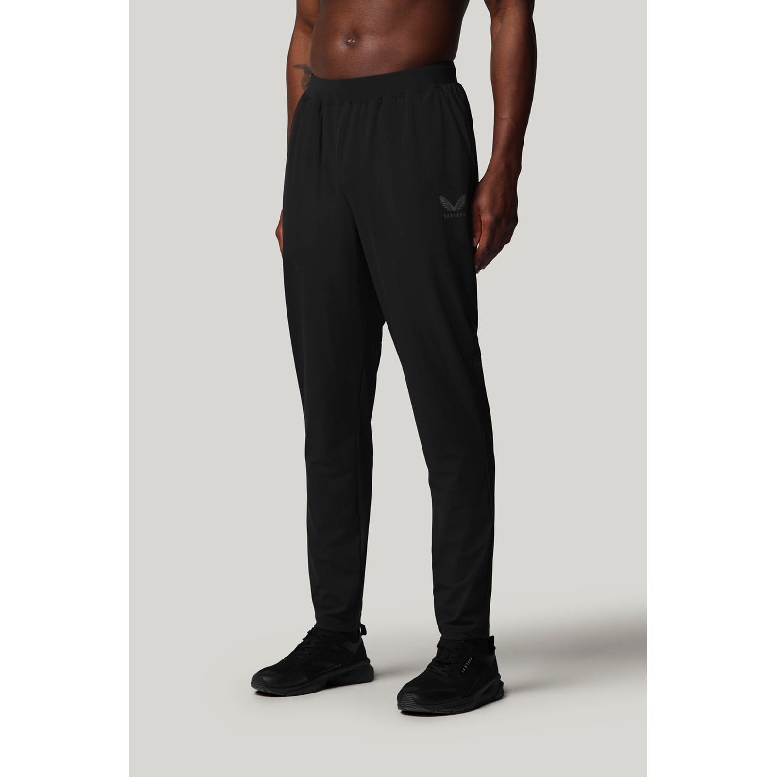 Castore Tech Training Pantalons De Jogging Noirs Pour Hommes