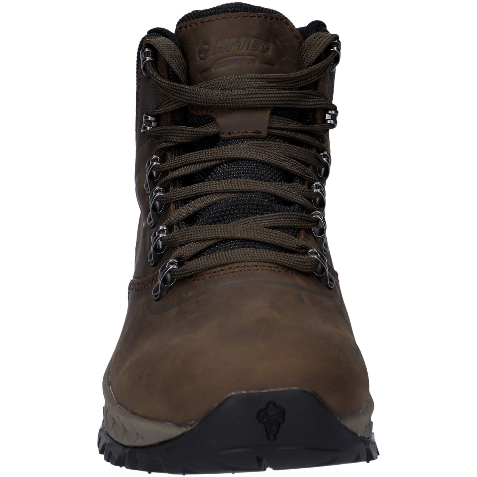 Hi-Tec Altitude VII WP Bottes De Randonnée En Cuir/Polyester Pour Femme De Couleur Chocolat