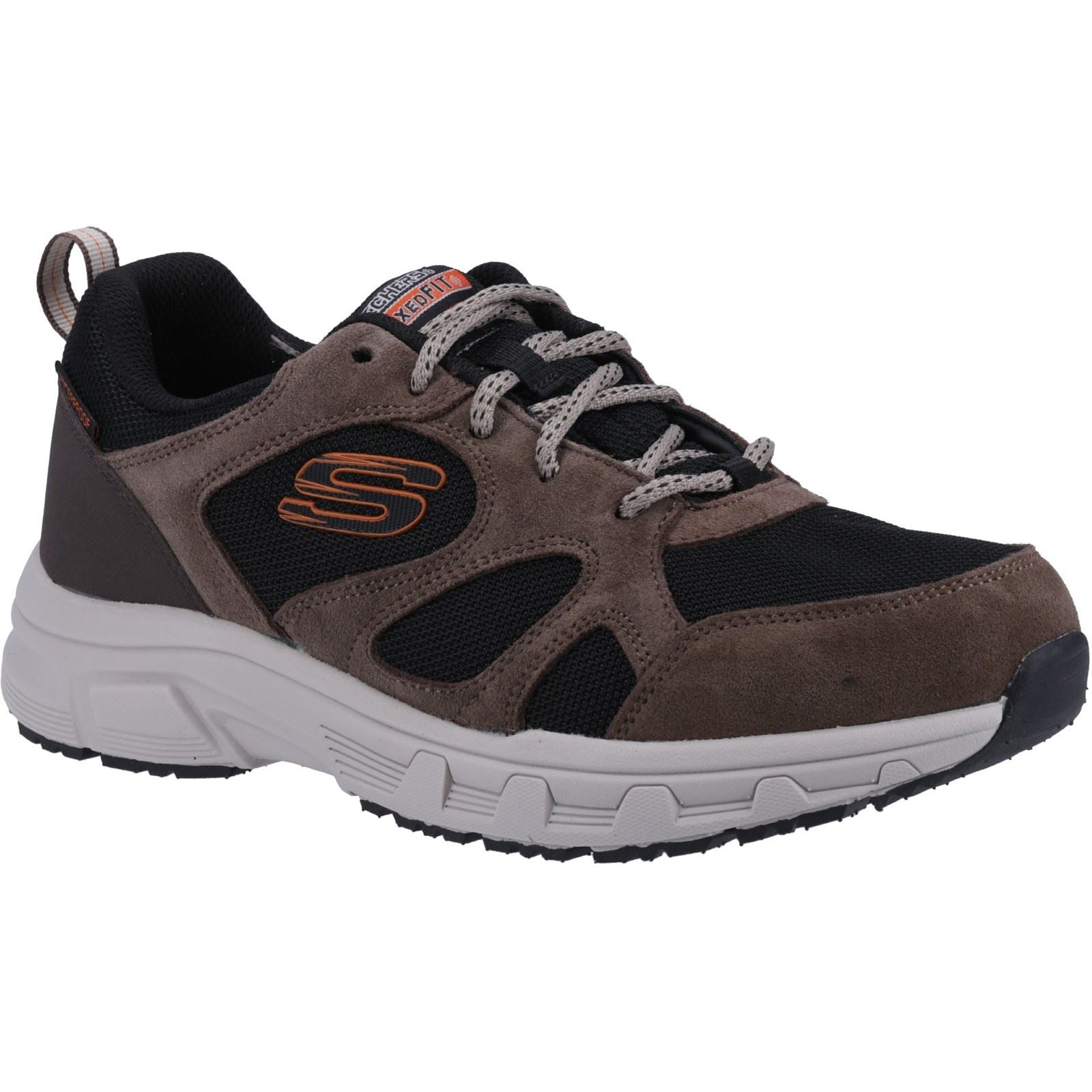 Skechers Oak Canyon Sunfair Bottes De Randonnée En Cuir Pour Hommes, Marron/Noir