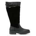 Barbour Oak Tall Bottes En Daim Noir Pour Femmes