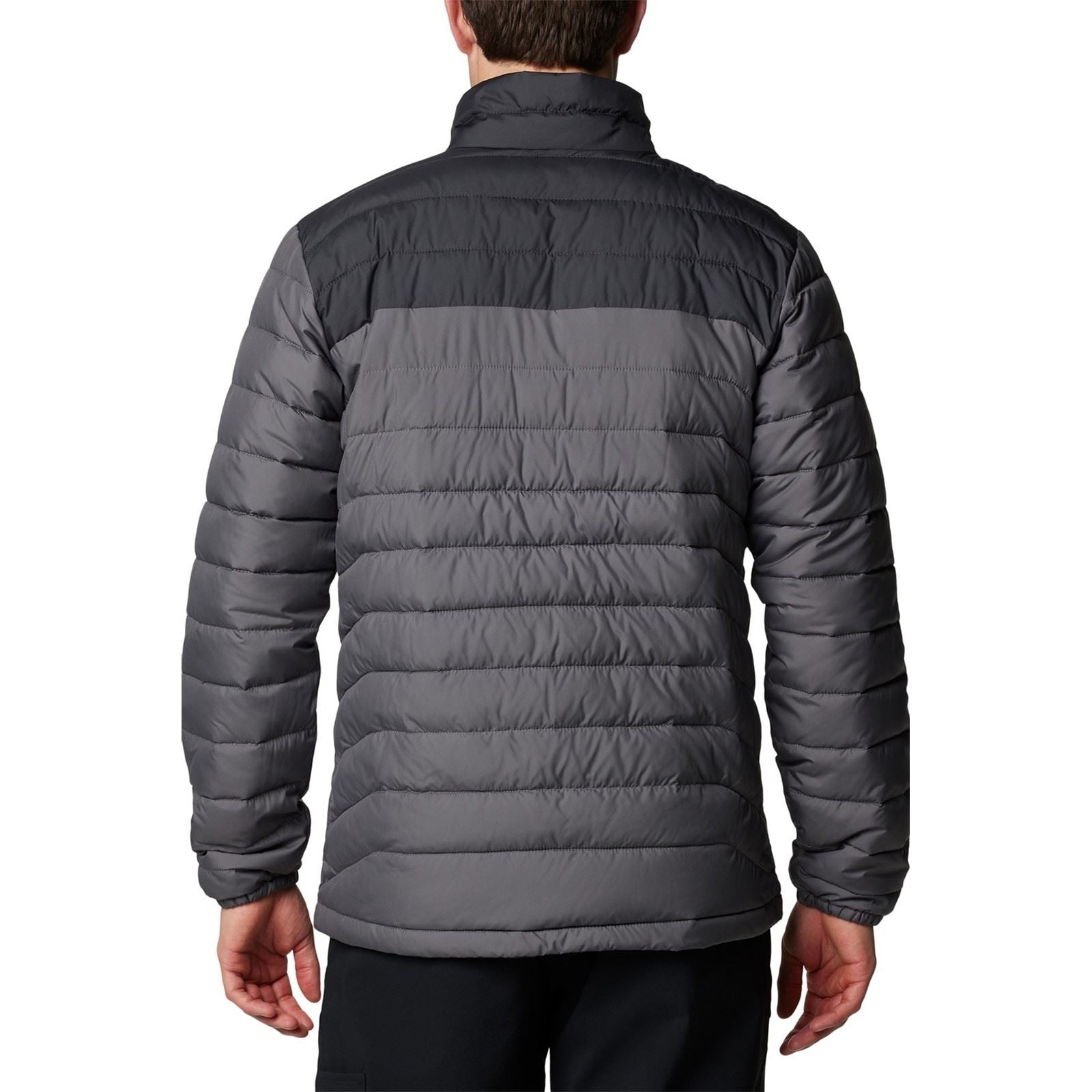 Columbia Powder Lite II Jacket Veste Matelassée Grise Pour Homme