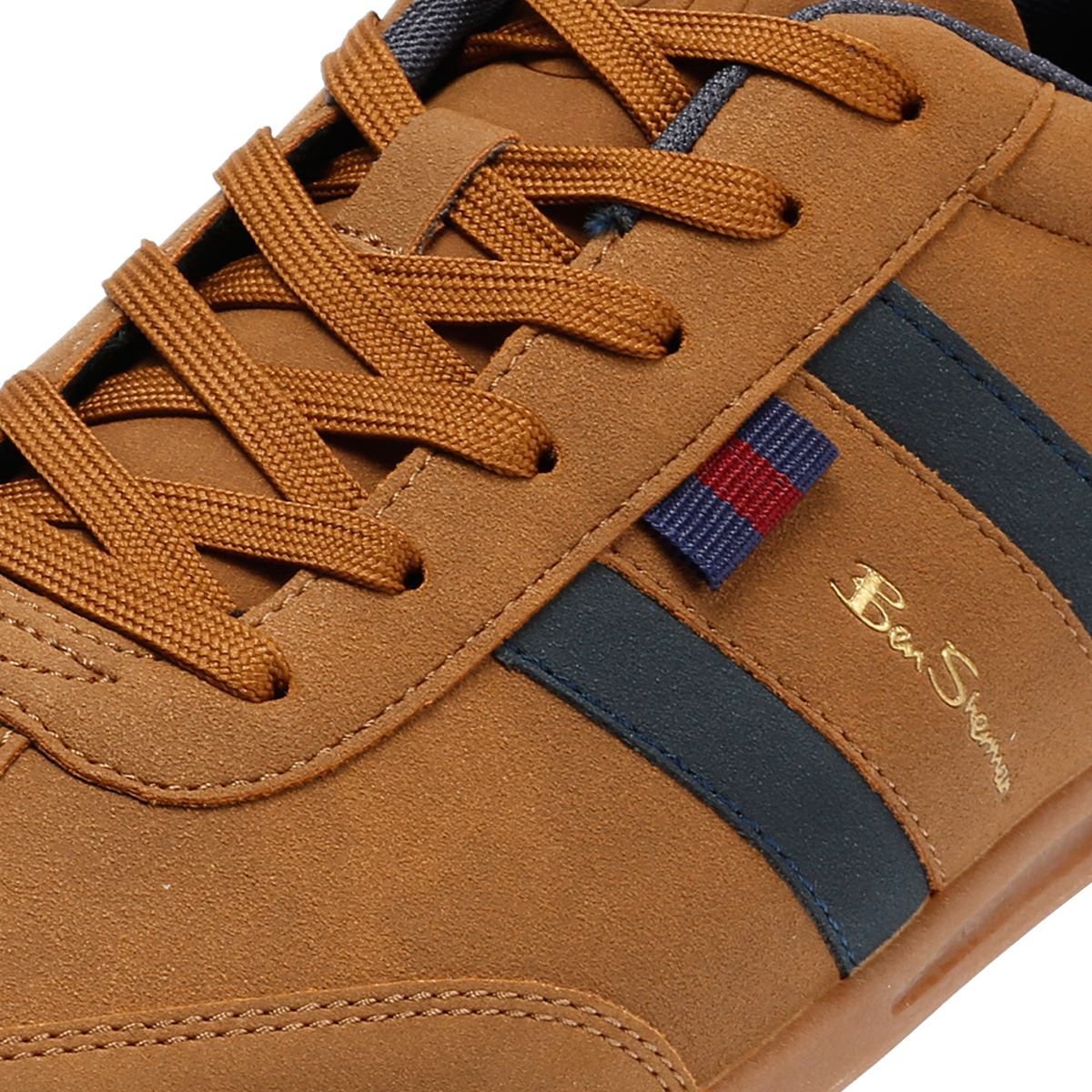 Ben Sherman Keeler Baskets Brunes Pour Hommes