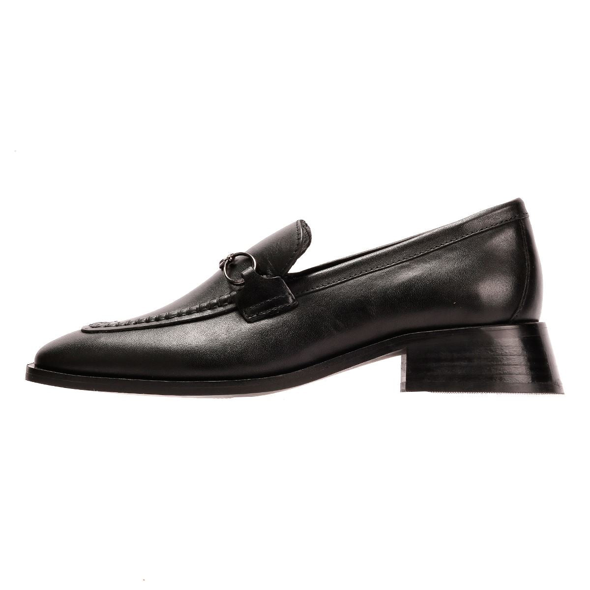 Osprey London The Islington Mocassins En Cuir Pour Femmes Noirs