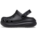 Crocs Classic Crush Les sabots noirs pour femmes Eva