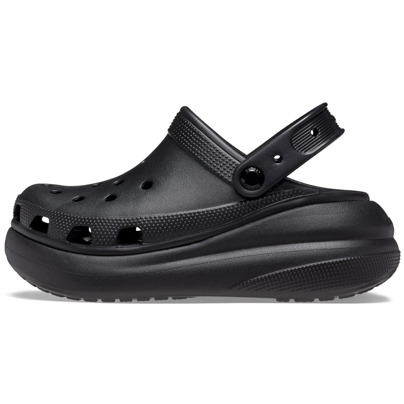 Crocs Classic Crush Les sabots noirs pour femmes Eva