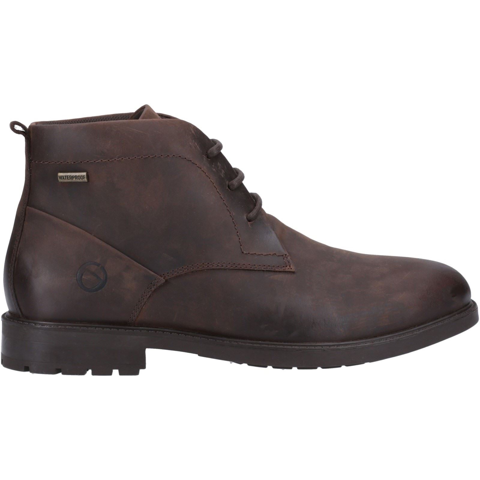 Cotswold Beckford Cuir De Grain Bottes Pour Homme En Marron
