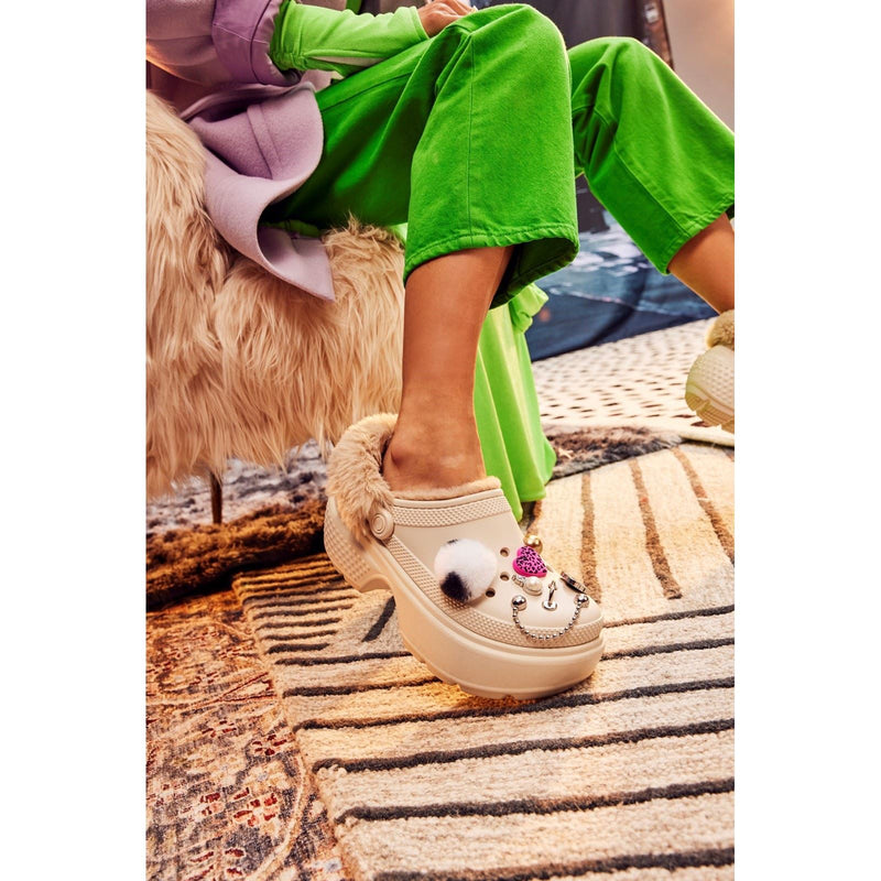 Crocs Stomp Lined Sabots en stuc pour femmes Eva