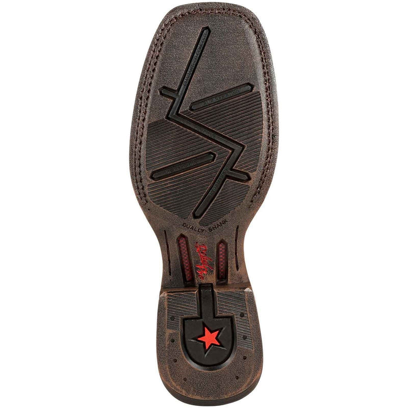 Durango Lady Rebel Pro Bottes En Cuir Pour Femmes Marron Huilé/Prune