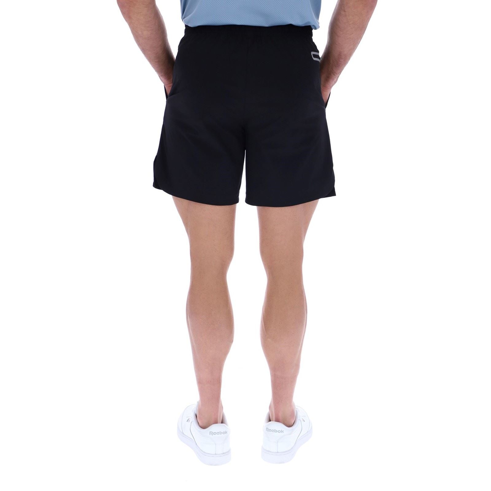 Ted Baker STANLEY TBMSS2636 Shorts De Sport Actifs Pour Hommes En Polyester Noirs