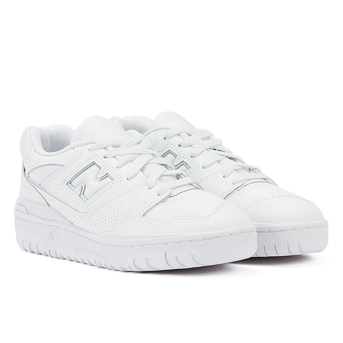 New Balance 550 Baskets Blanches Mono
