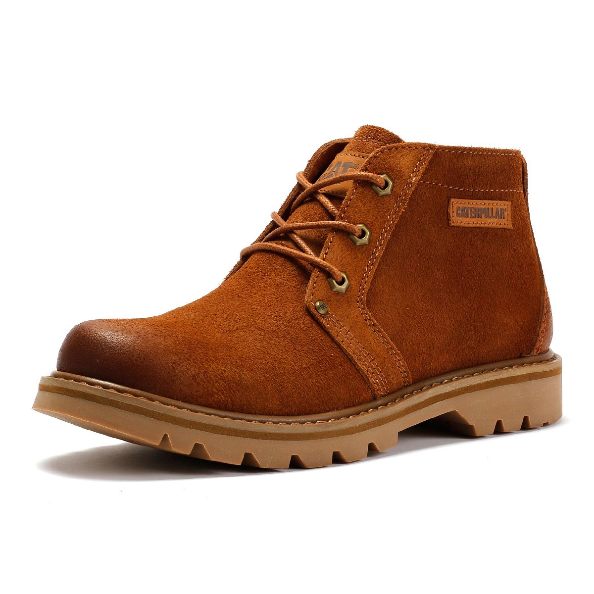 Caterpillar Grader Chukka Bottes Brunes Pour Hommes En Suède