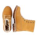 Timberland Warm Lined Waterproof Bottes Marron En Cuir Pour Femmes