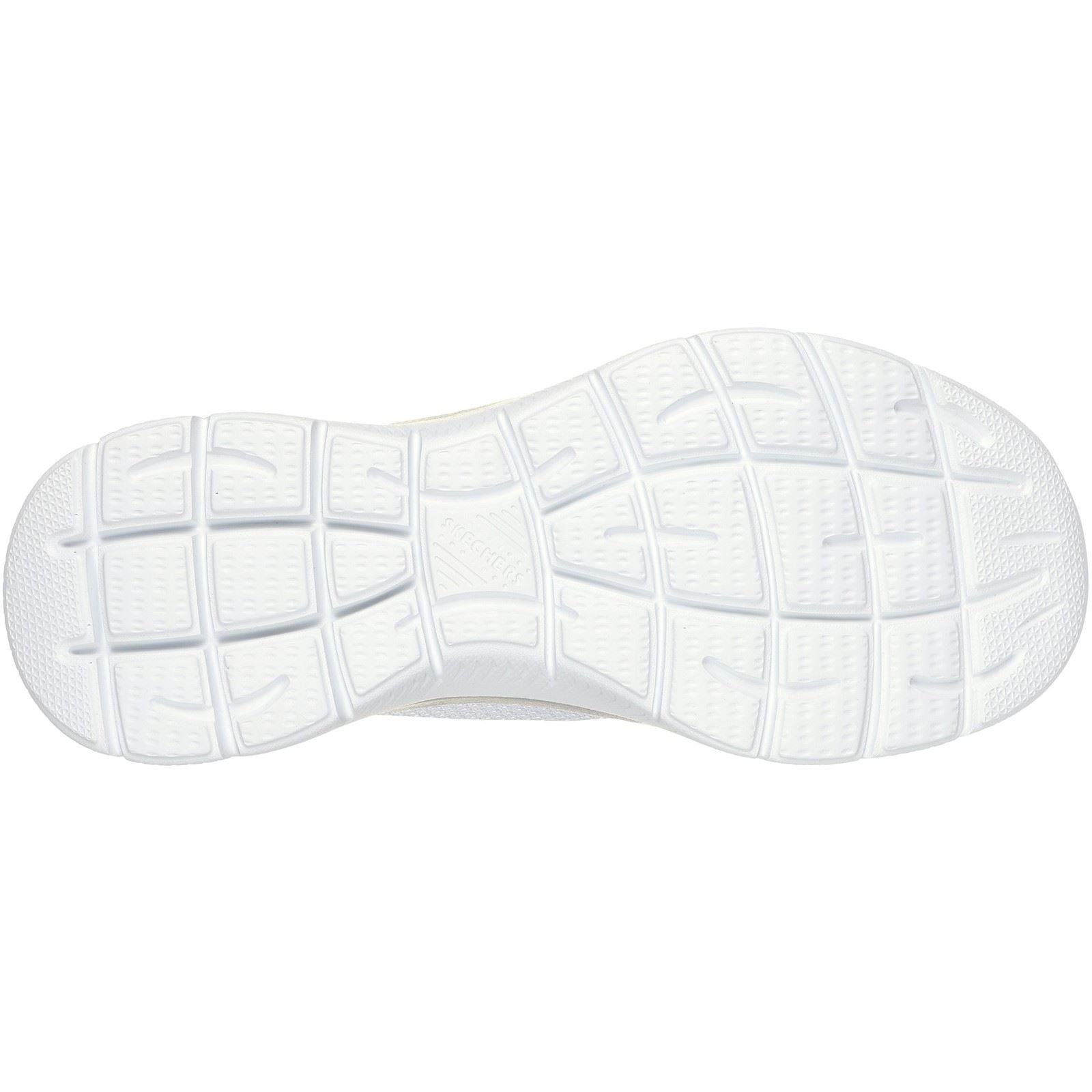 Skechers Summits Diamond Dream Sneakers En Textile Blanc/Argent Pour Femme