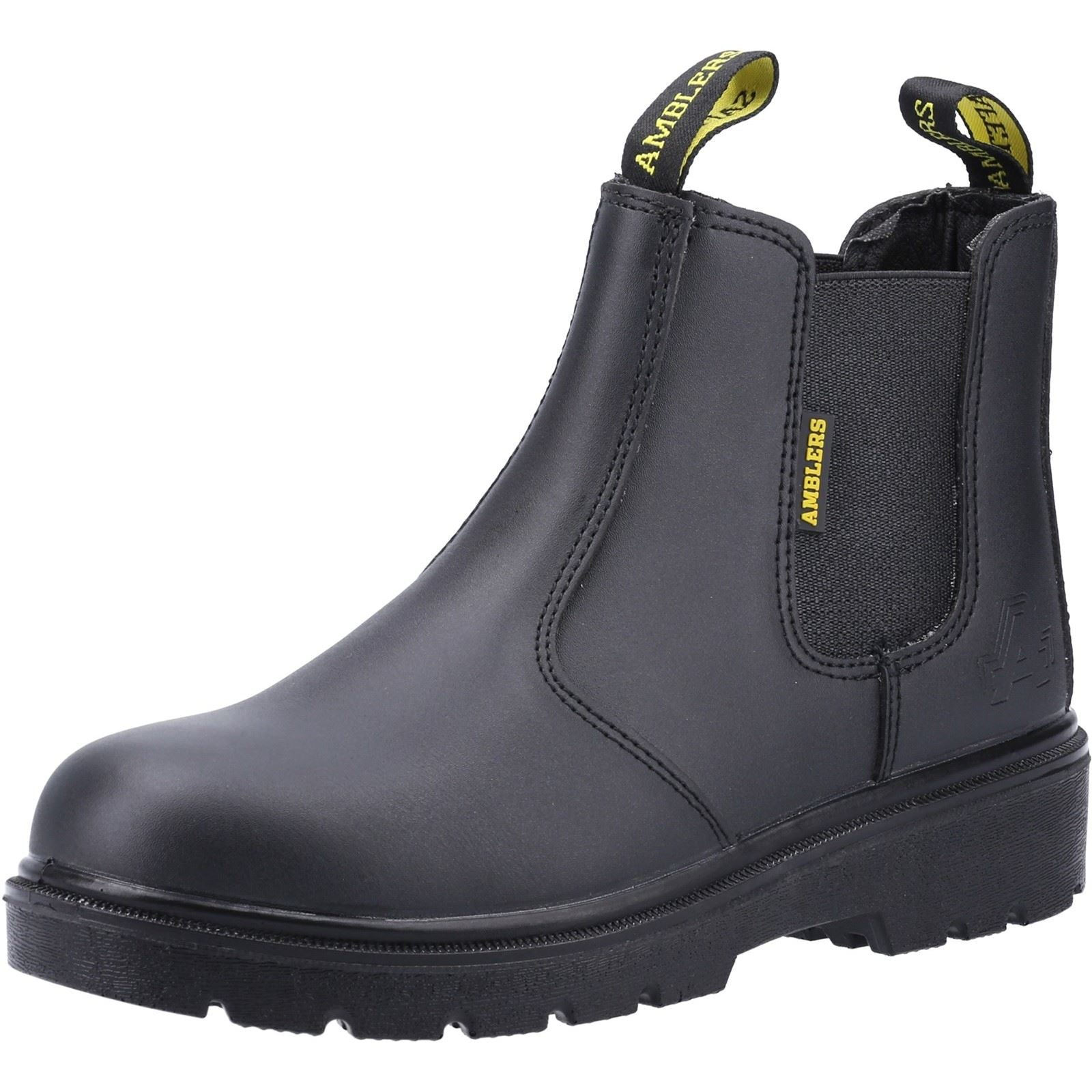 Amblers Safety Bottes De Sécurité En Cuir Noires Fs116