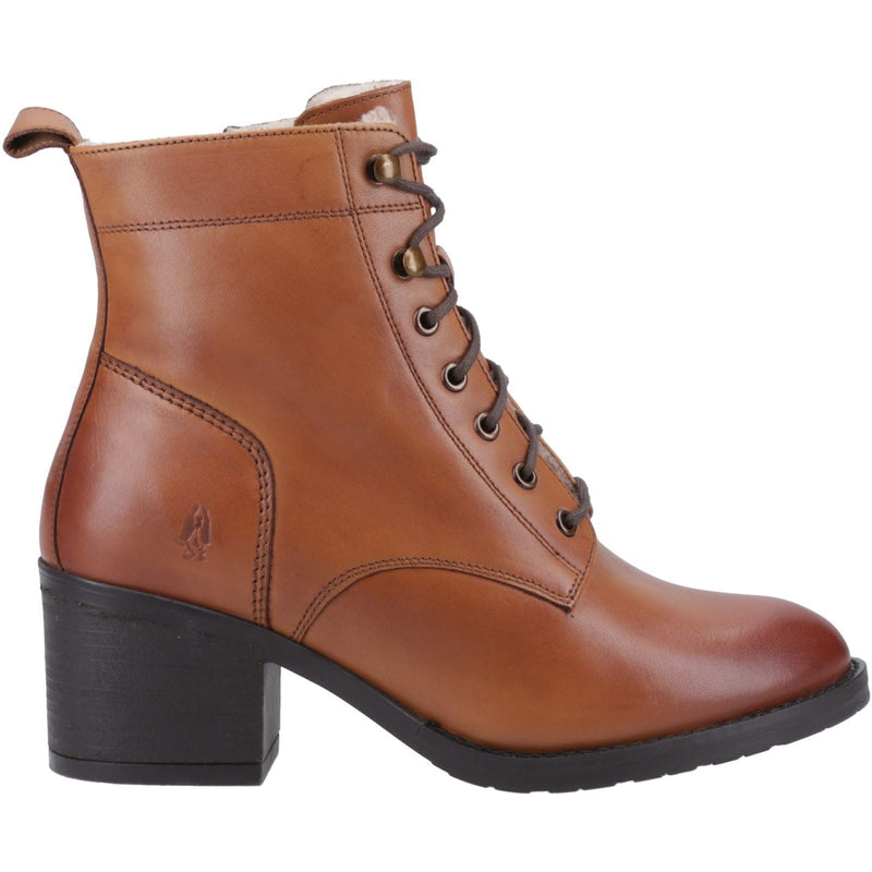 Hush Puppies Harriet Bottes En Cuir Pour Femmes Couleur Tan