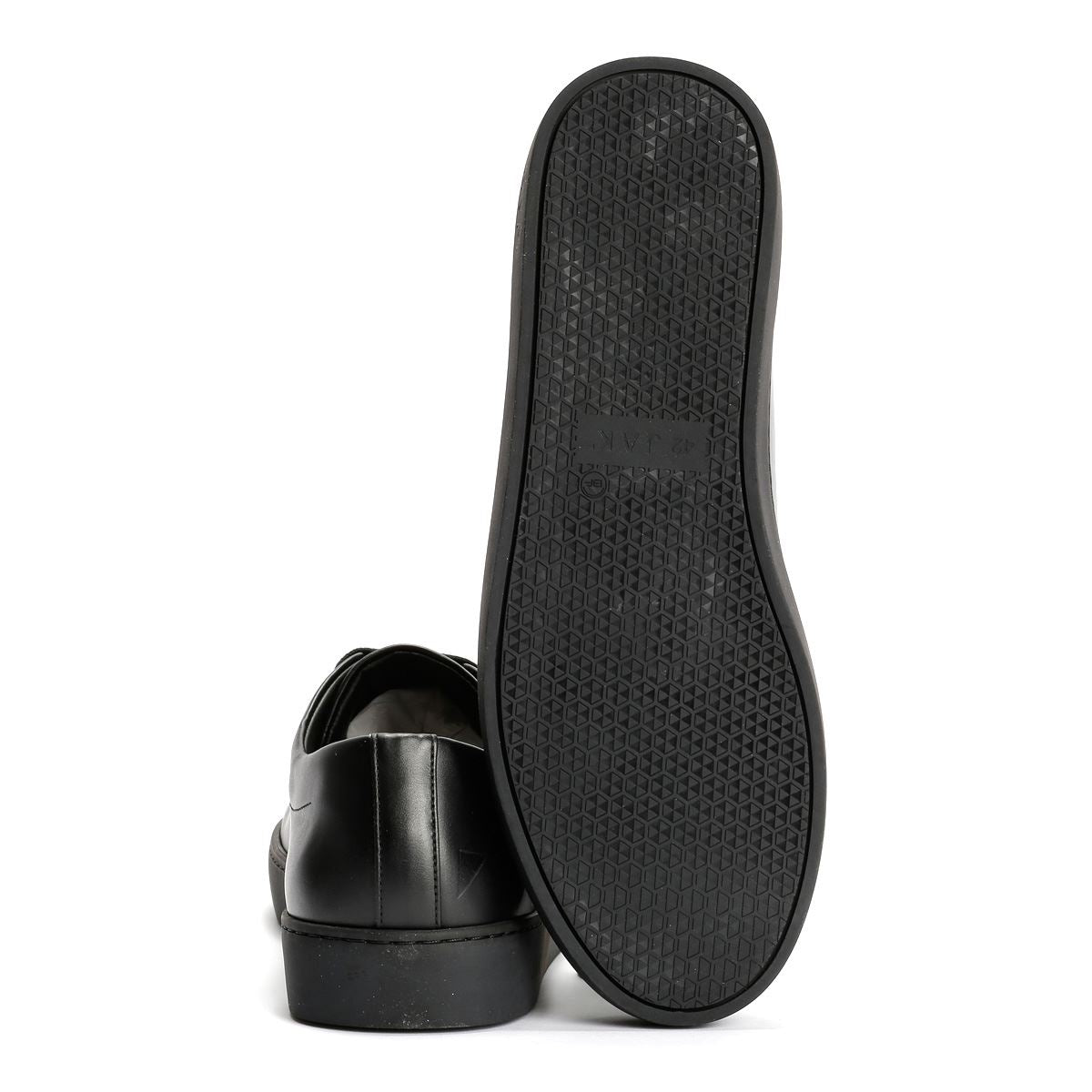 JAK Royal Baskets Noires En Cuir Pour Hommes