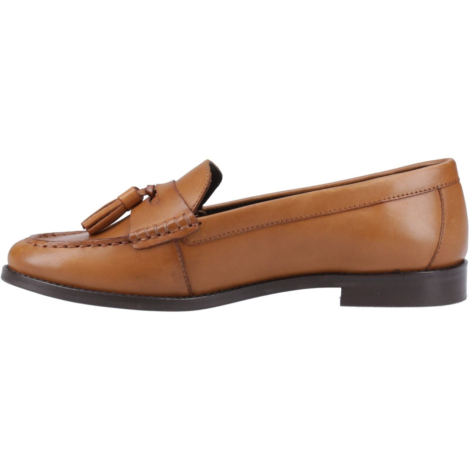 Hush Puppies Connie Mocassins En Cuir Pour Femme Couleur Marron Clair