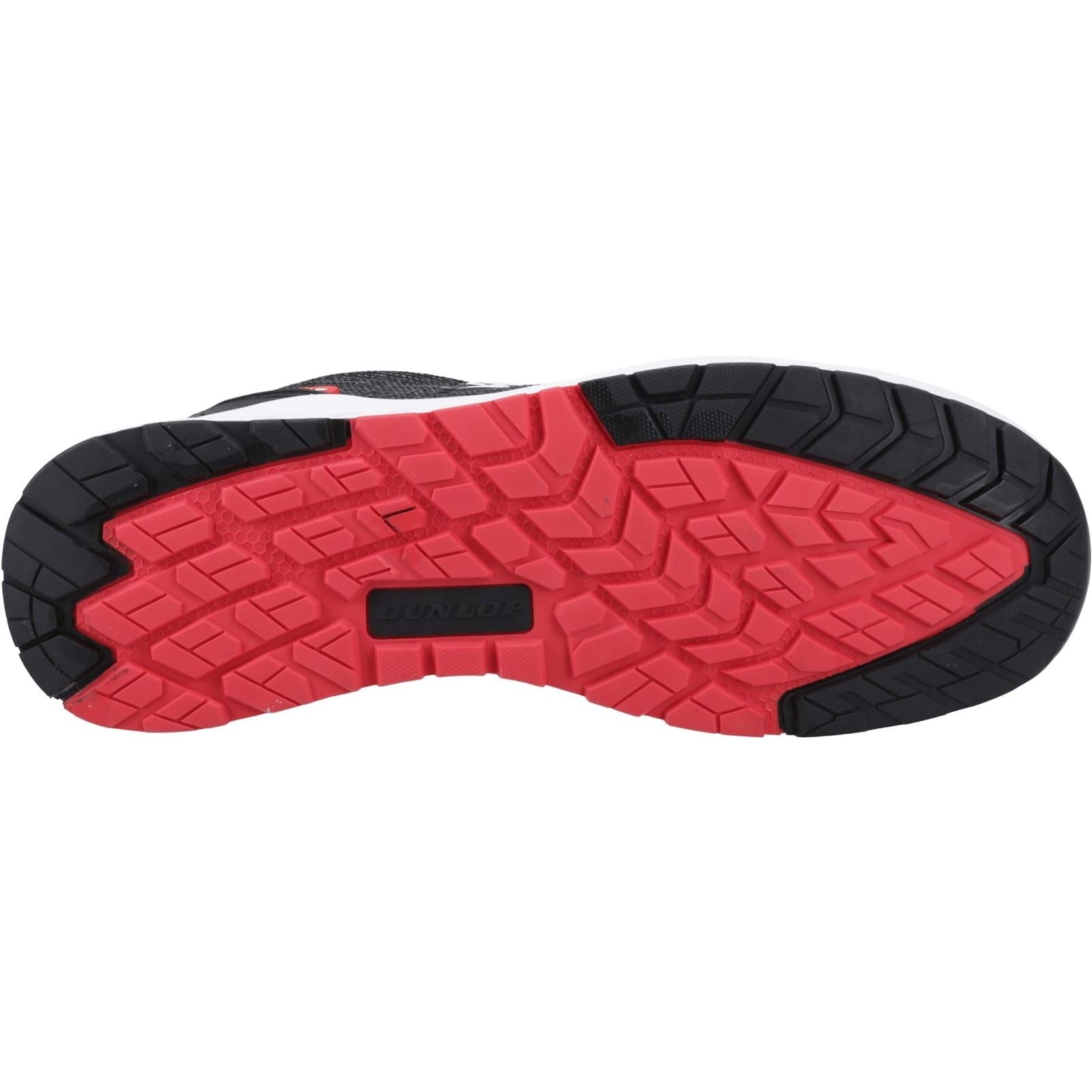 Dunlop T-Max Baskets De Sécurité Noir/Rouge Pour Hommes En Textile