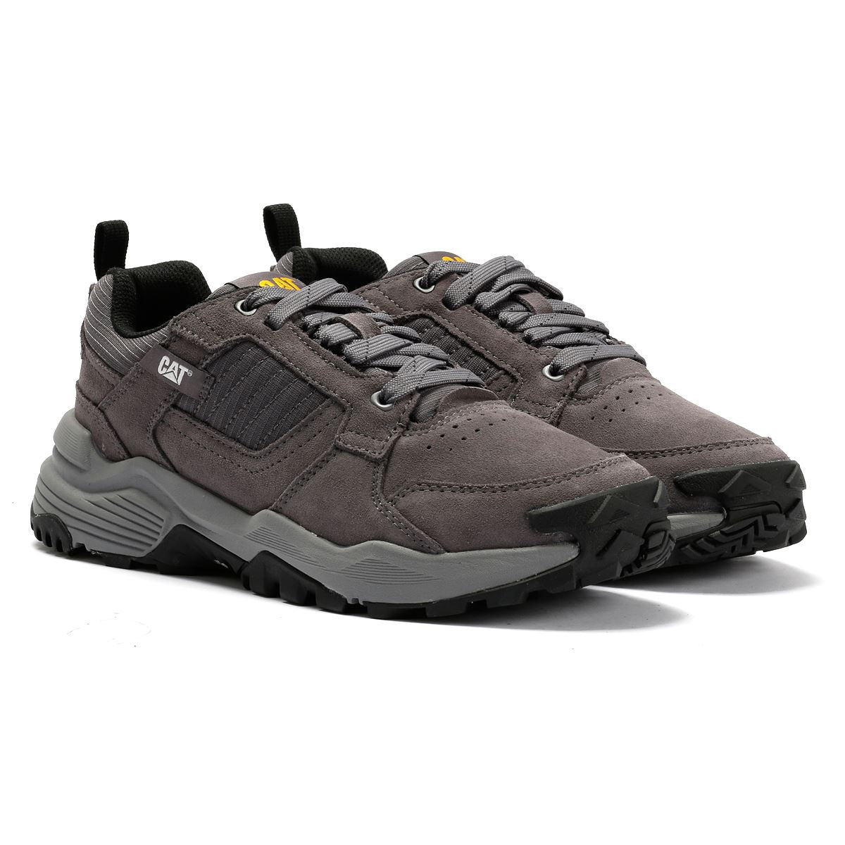 Caterpillar Grapple Baskets Grises Pour Hommes En Suede