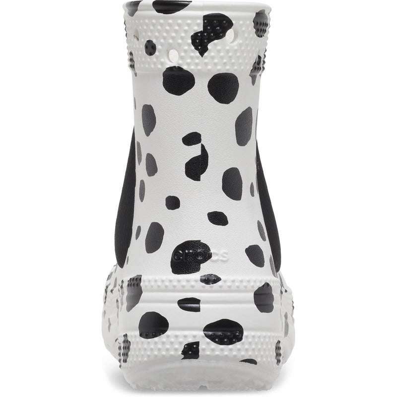 Crocs Classic Dalmatian Eva Bottes De Pluie Blanches Et Noires