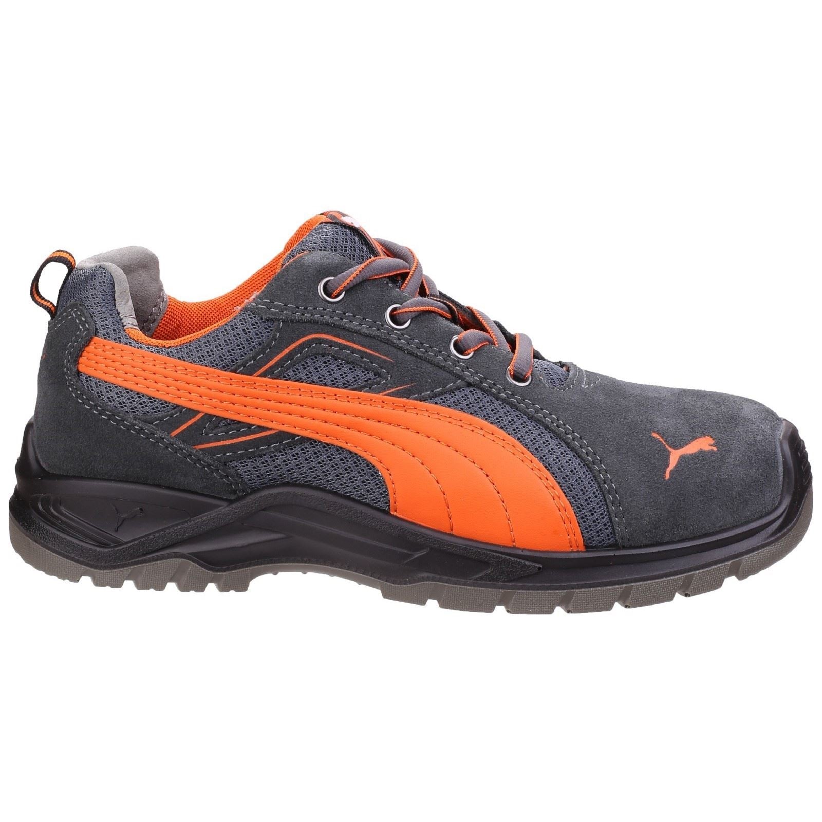 Puma Safety Baskets De Sécurité Omni Flash Low En Daim Orange