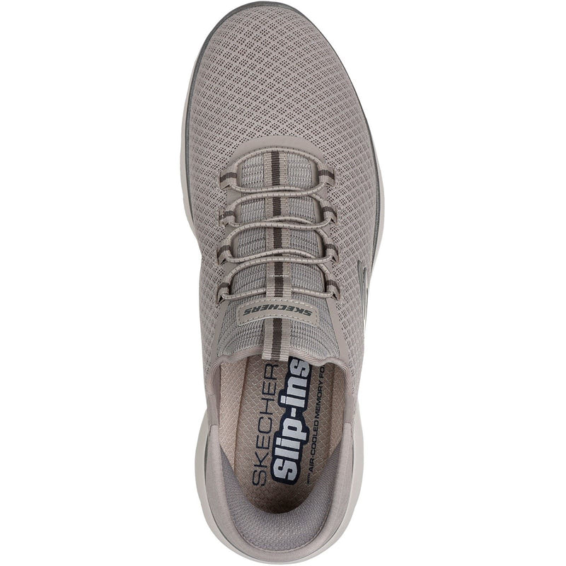 Skechers Slip-ins: Summits - High Range Sneakers Pour Hommes En Polyester De Couleur Taupe