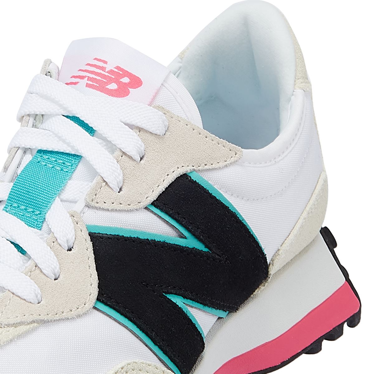 New Balance 327 Baskets Pour Femmes Rose/Bleu Turquoise