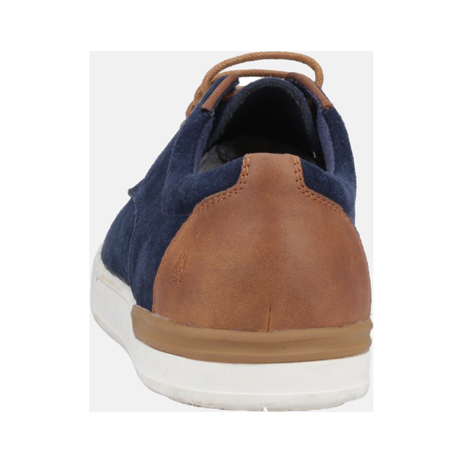 Hush Puppies Joey Chaussures À Lacets En Daim Pour Homme De Couleur Marine