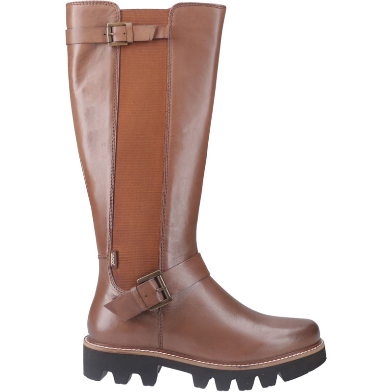 Pod Aleena Bottes Femmes En Simili Cuir Couleur Tan