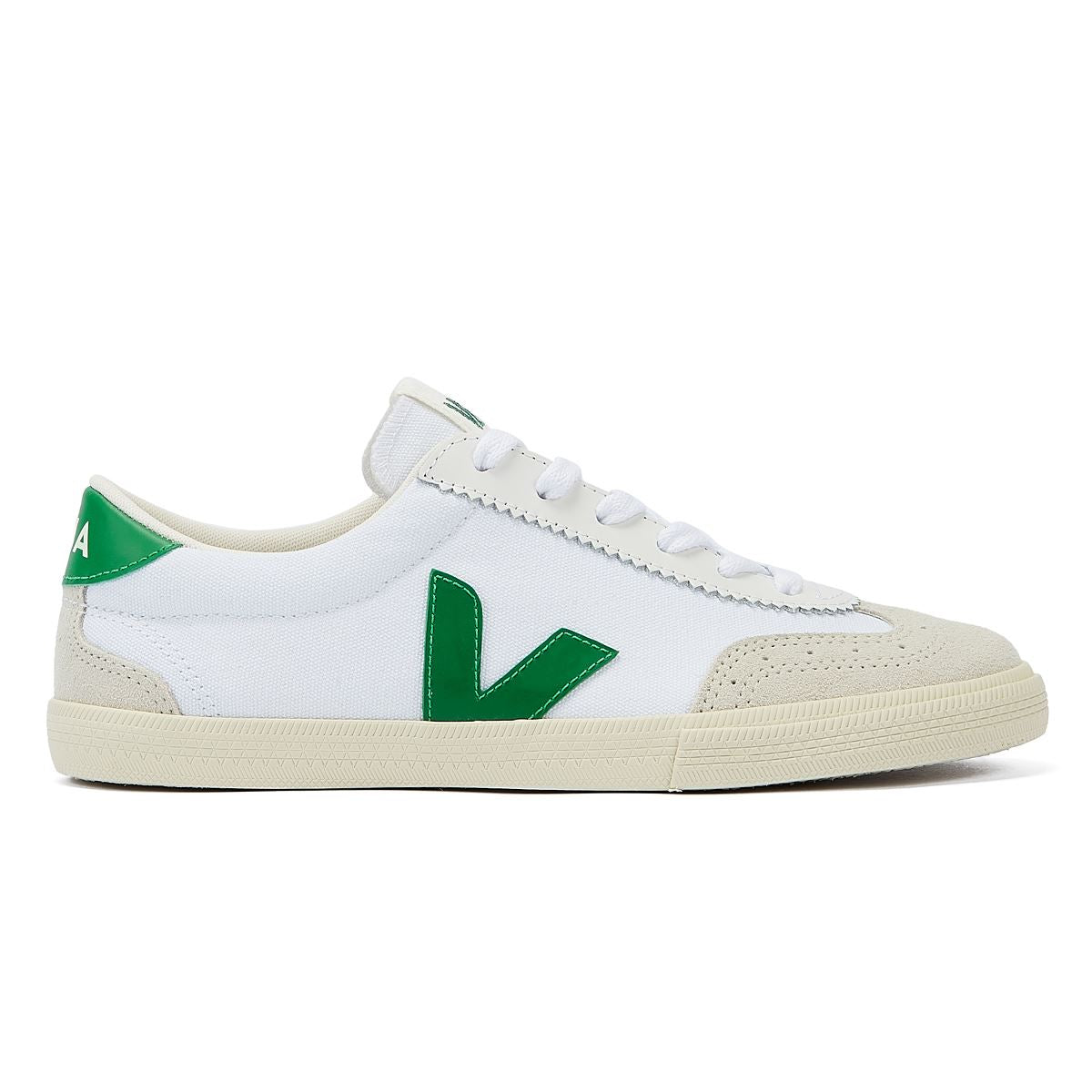 Veja Volley Emeraude Baskets Blanches/Vertes Pour Femmes