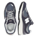 New Balance Baskets En Daim Bleu/Gris Eclipse 2002
