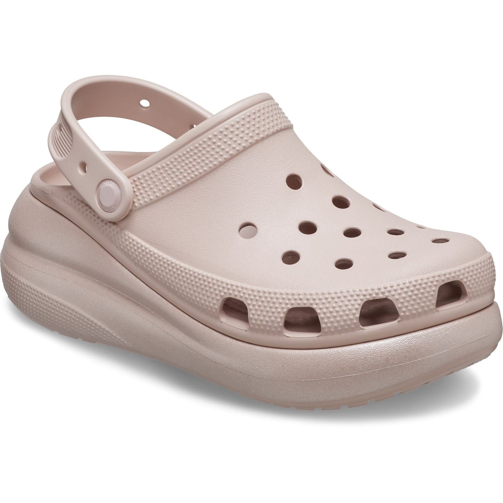 Crocs Classic Crush Sabots en argile rose thermoplastique