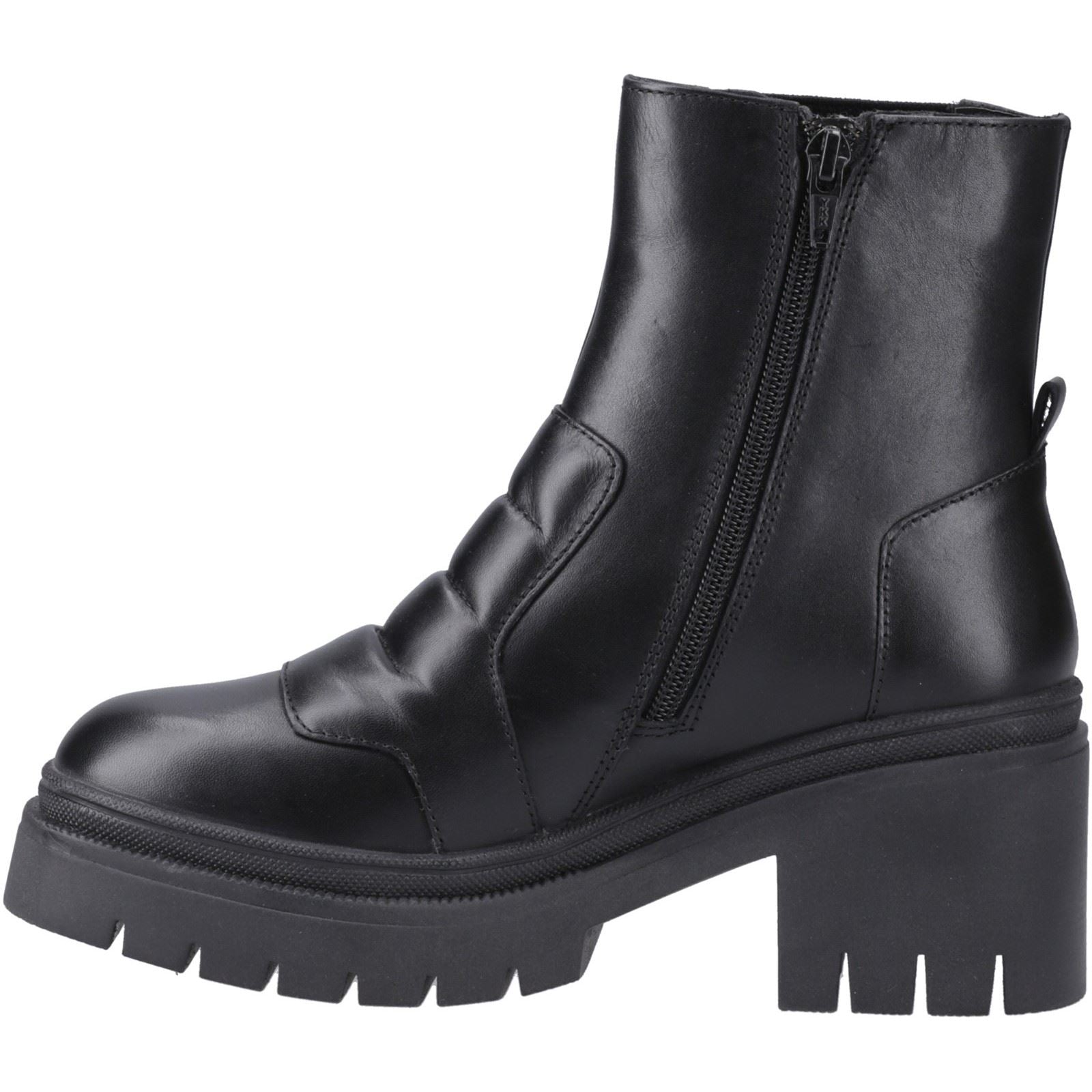 Pod Lillian Bottes En Cuir Noires Pour Femmes