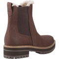 TOMS Bennet Bottes En Cuir Pour Femmes Marron Foncé