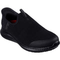 Skechers Workwear Cessnock - Gwynedd Baskets De Sécurité Noires En Textile Pour Femmes